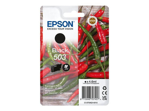 Epson Original 503 Chilischoten Druckerpatrone - schwarz (C13T09Q14010)