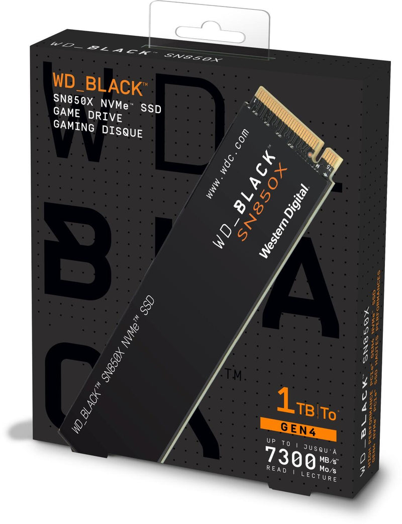 WD_BLACK SN850X NVMe SSD - 1 TB