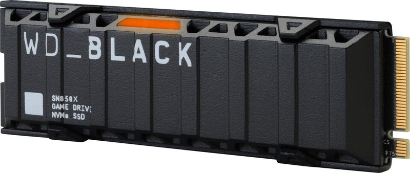 WD_BLACK SN850X NVMe SSD - 1 TB Heatsink