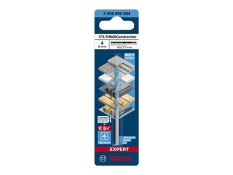 Bosch BOR CYL MULTICONSTRUCTION 4X75MM
