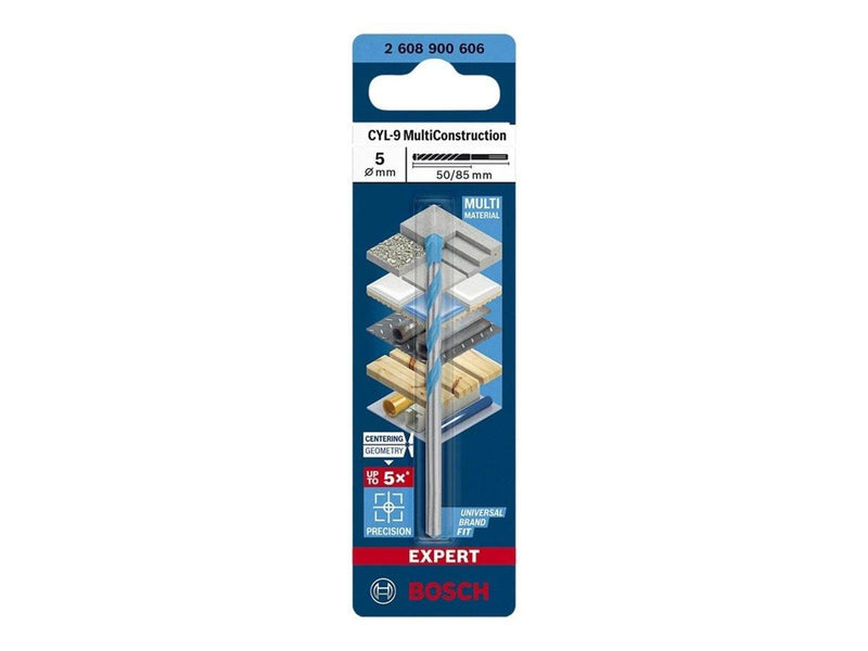 Bosch BOR CYL MULTICONSTRUCTION 5X85MM