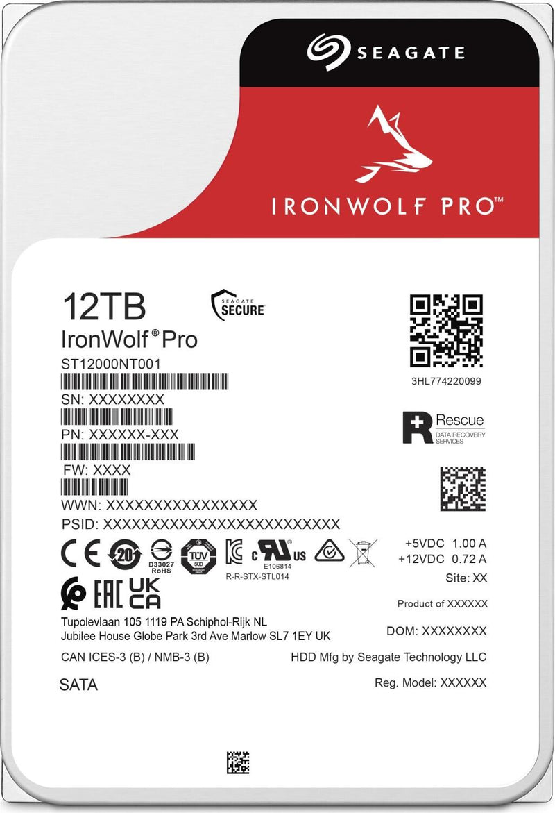 Seagate IronWolf® Pro - 12 TB