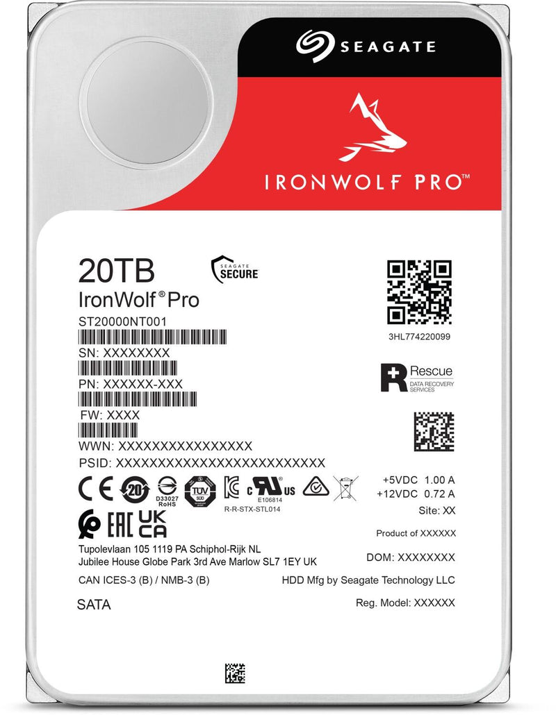 Seagate IronWolf® Pro - 20 TB