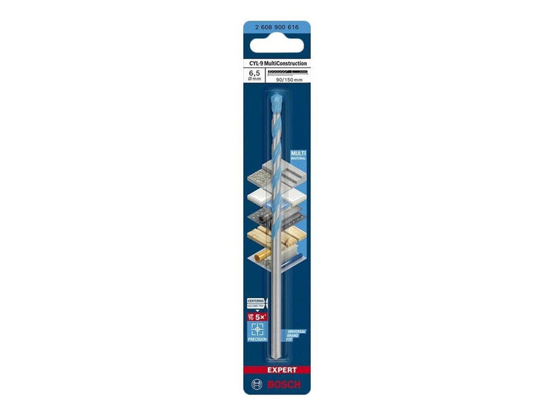 Bosch BOR CYL MULTICONSTRUCTION 6.5X150MM