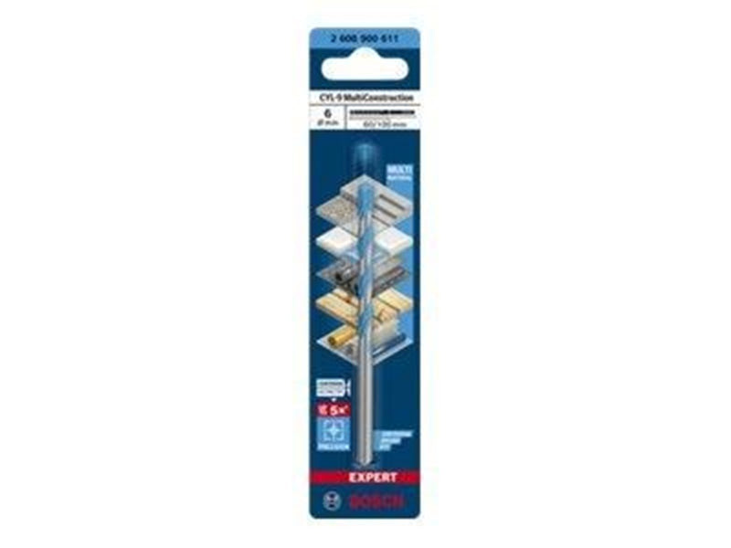 Bosch BOR CYL MULTICONSTRUCTION 6X100MM