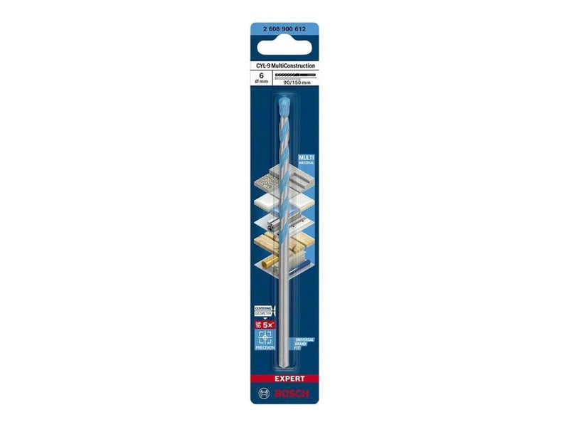 Bosch BOR CYL MULTICONSTRUCTION 6X150MM