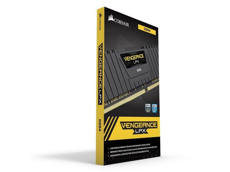 Corsair Vengeance LPX DDR4-2666 - 32GB - CL16 - Dual Channel (2 pcs) - Intel XMP - Schwarz