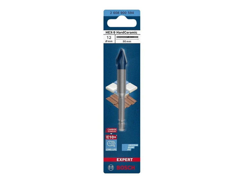 Bosch BOR HEX HARDCERAMIC 12X90MM