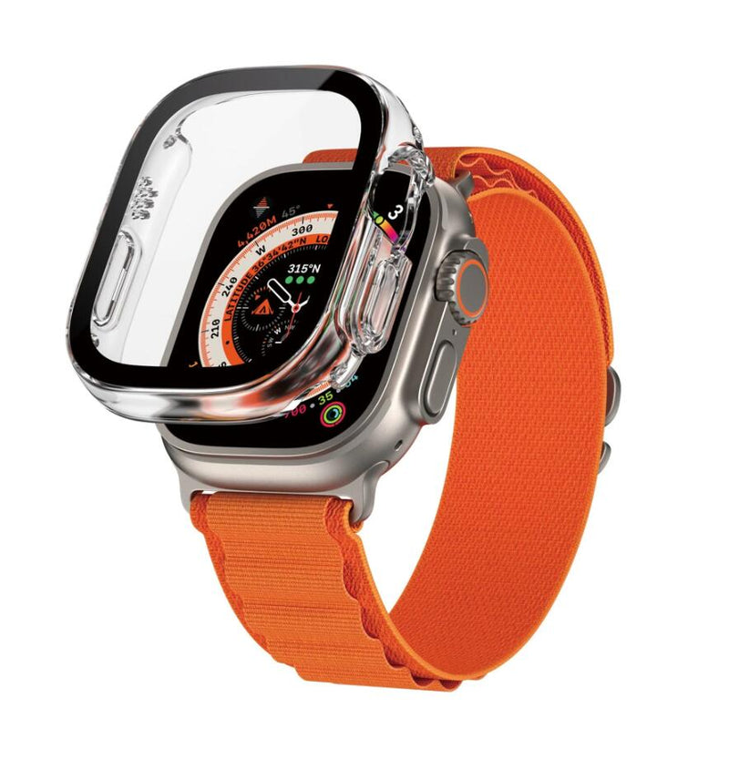 PanzerGlass™ Displayschutz Full Body Apple Watch Ultra & Ultra 2 - 49mm transparent