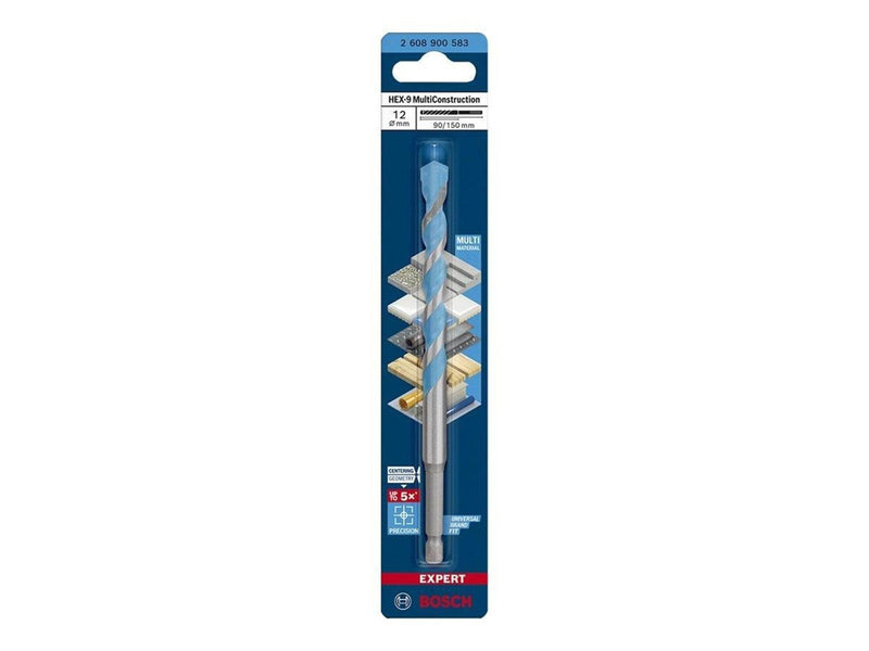 Bosch BOR HEX MULTICONSTRUCTION 12X150MM