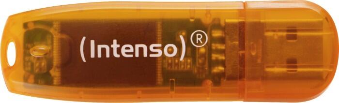 Intenso Rainbow Line 2x 64GB - orange
