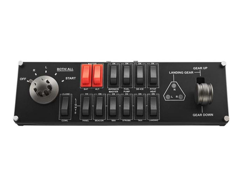 Logitech G Saitek Pro Flight Switch Panel - Wired Flight simulator instrument panel - PC
