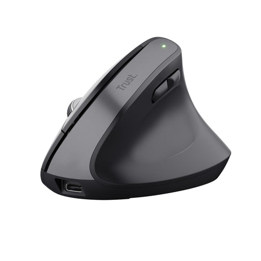 Trust Bayo+ Ergonomische kabellose Maus für mehrere Geräte - Schwarz