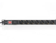 DIGITUS 7-Port - 1U - Aluminum PDU