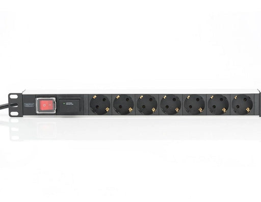 DIGITUS 7-Port - 1U - Aluminum PDU