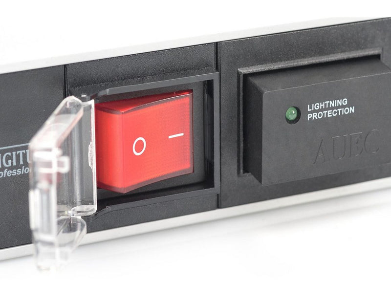 DIGITUS 7-Port - 1U - Aluminum PDU