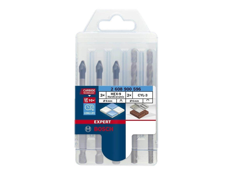 Bosch BORSÃ†T HEX HARDCERAMIC 5 STK