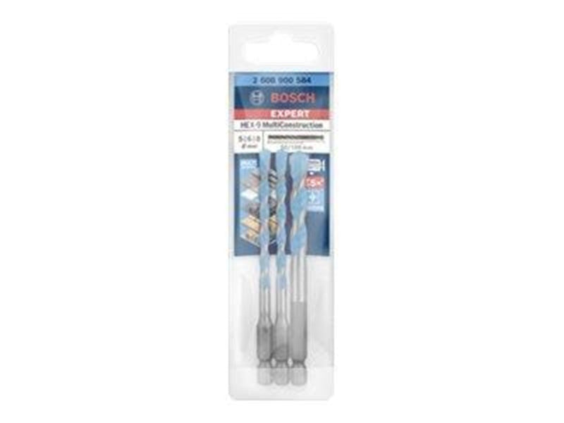 Bosch BORSÃ†T HEX MULTICONSTRUCTION 3 STK