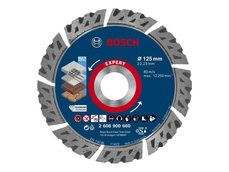 Bosch DIAMANTSKÃ†RESKIVE MULTI 125MM