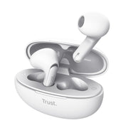Trust Yavi Bluetooth-ENC-Ohrhörer - Weiß