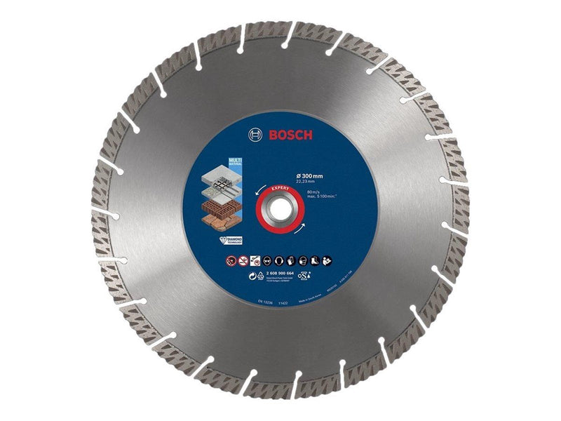 Bosch DIAMANTSKÃ†RESKIVE MULTI 300X22.23MM