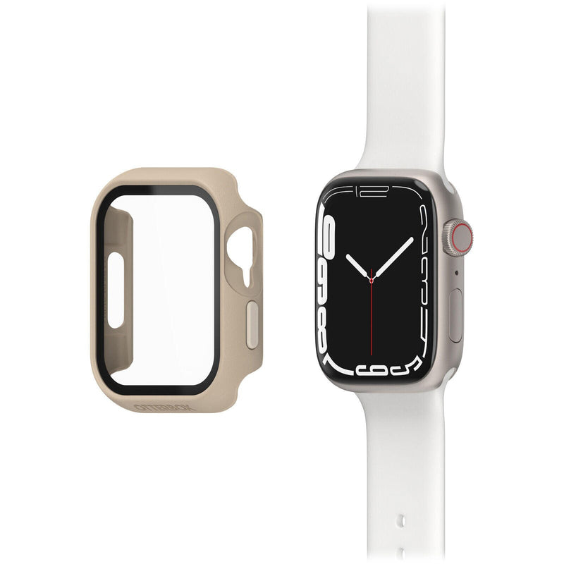 OtterBox Eclipse Case mit Displayschutz für die Apple Watch 7-9, 45mm - Don't Even Chai (Beige)
