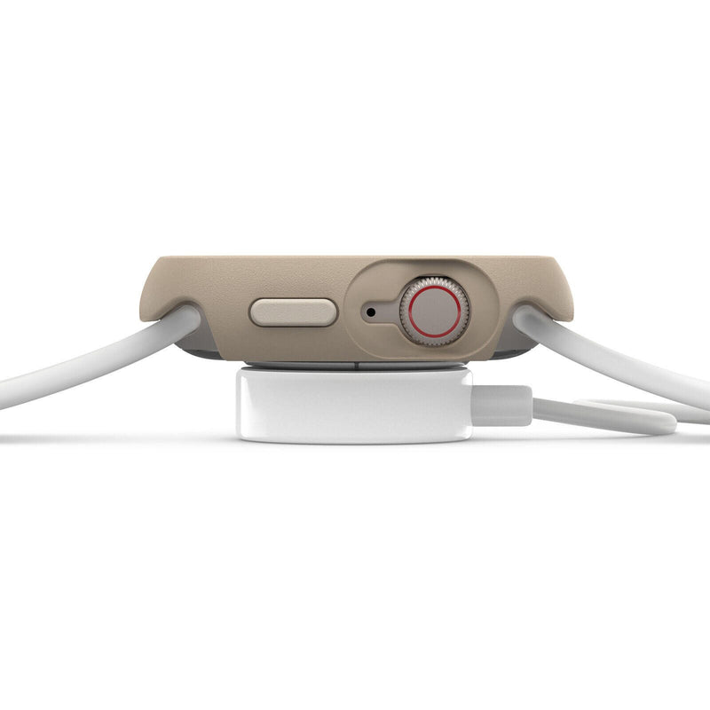 OtterBox Eclipse Case mit Displayschutz für die Apple Watch 7-9, 45mm - Don't Even Chai (Beige)