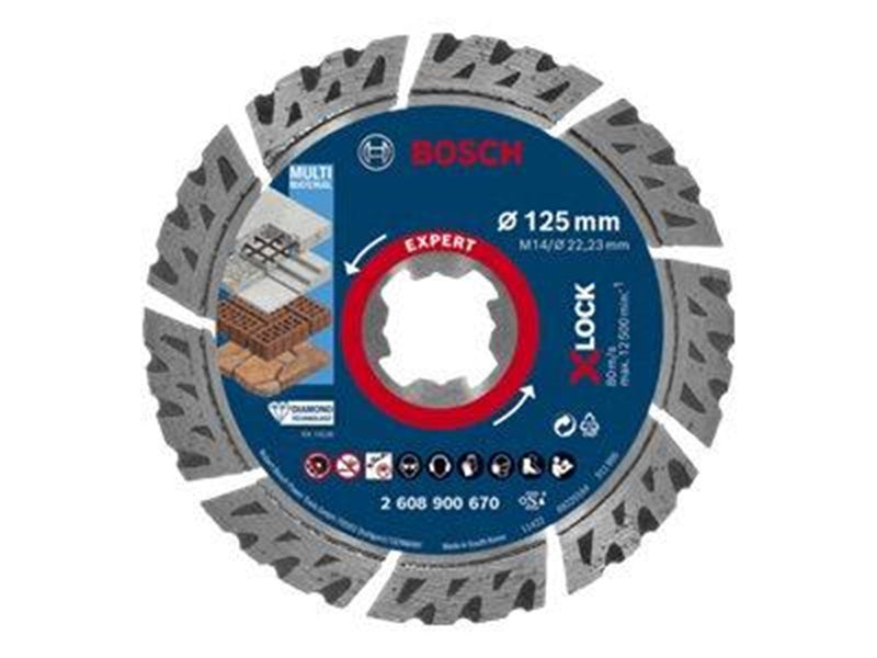 Bosch DIAMANTSKÃ†RESKIVE XL MULTI 125MM