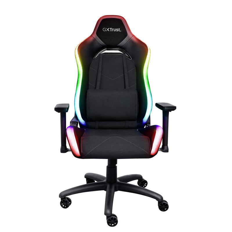 Trust Gaming GXT 719 Ruya Bequemer RGB Gaming-Stuhl - Schwarz