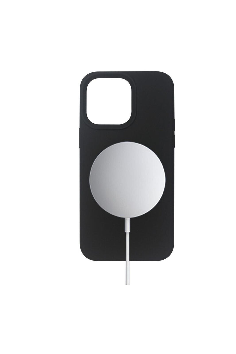 eSTUFF Dublin Magnetic Silikon Cover für das iPhone 14 Pro Max - Black
