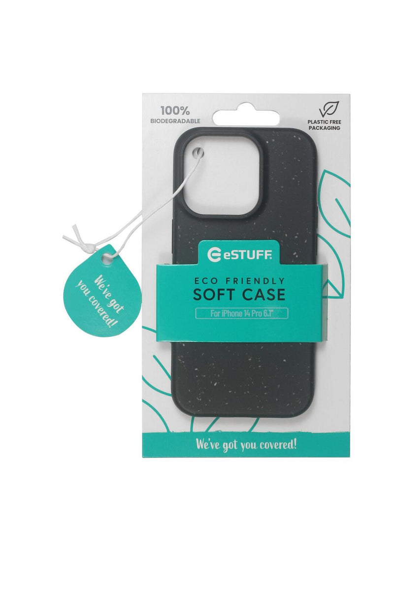 eSTUFF Copenhagen Schutzhülle für das iPhone 14 Pro - Black