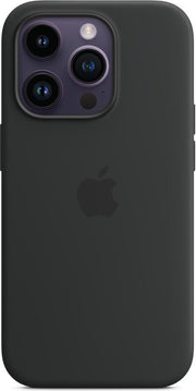 Apple Silikon Case mit MagSafe für Apple iPhone 14 Pro, Mitternacht