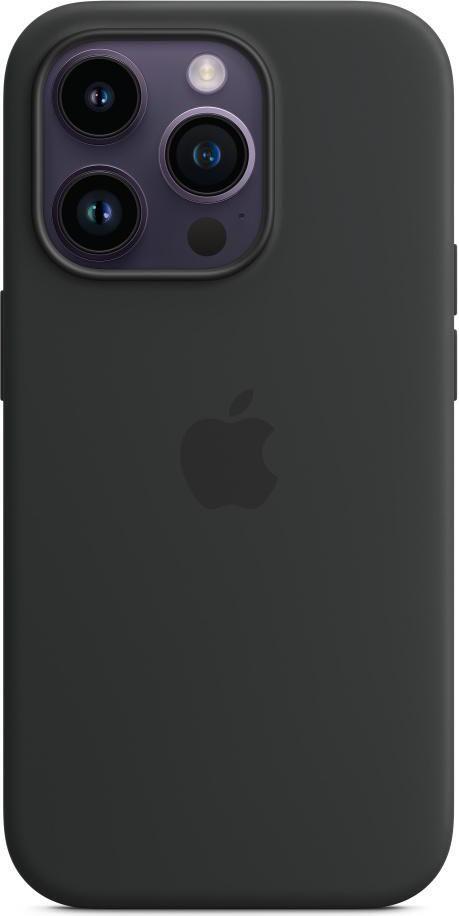 Apple Silikon Case mit MagSafe für Apple iPhone 14 Pro, Mitternacht