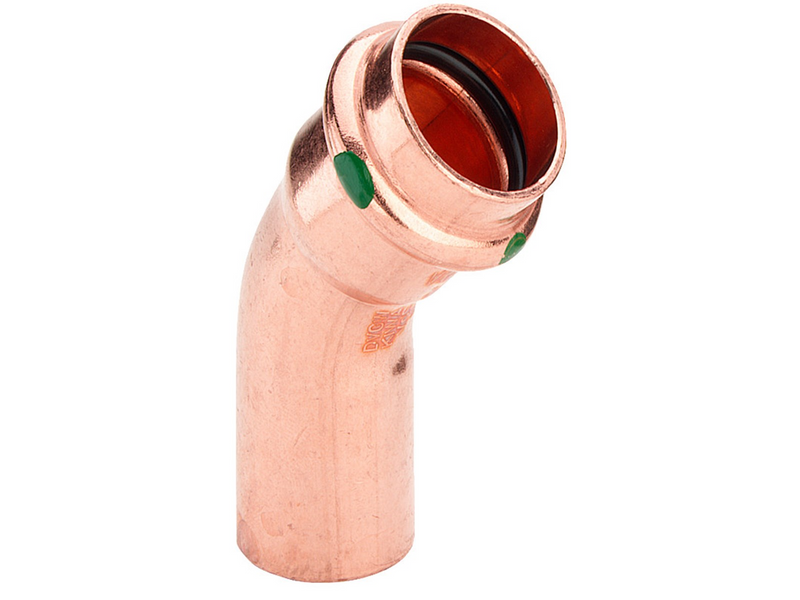 Viega Profipress bend 45° 12 Copper/bright 292577