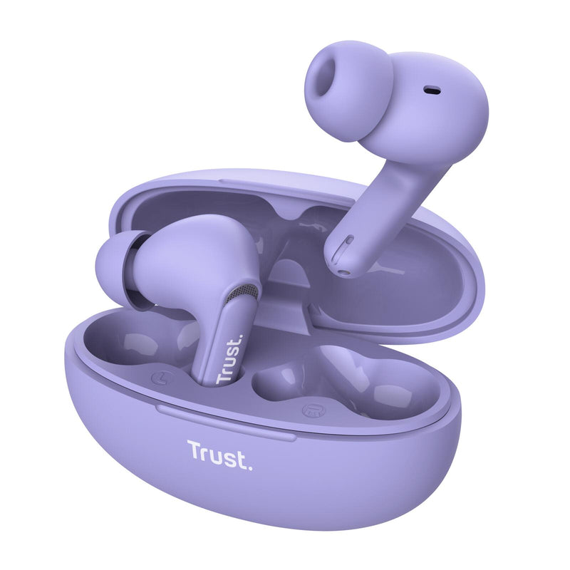 Trust Yavi Bluetooth-ENC-Ohrstöpsel - Purpur