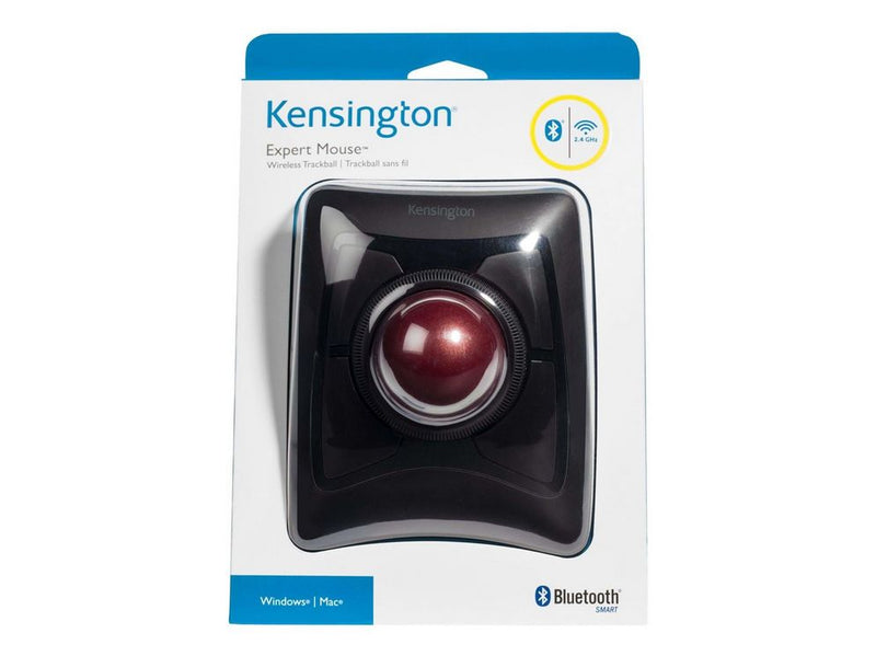 Kensington Expert Mouse® Wireless Trackball, schwarz - Trackball (Schwarz)