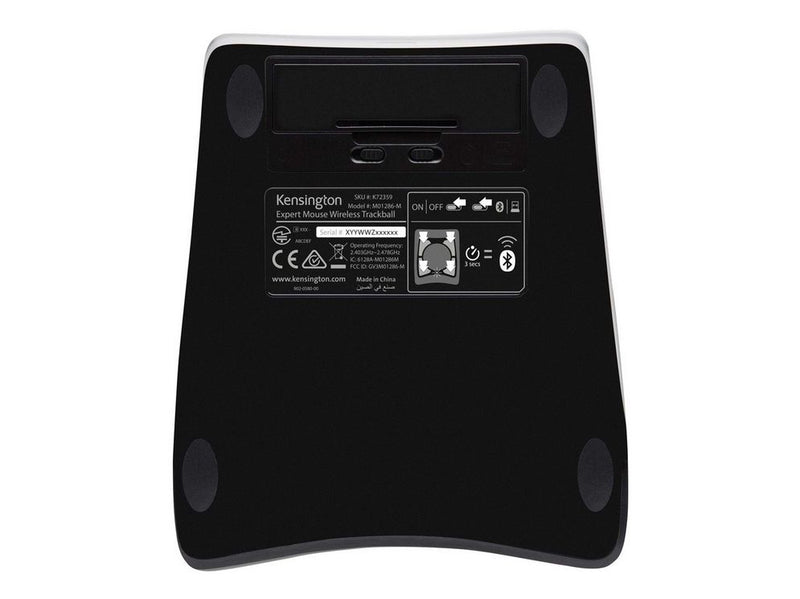 Kensington Expert Mouse® Wireless Trackball, schwarz - Trackball (Schwarz)