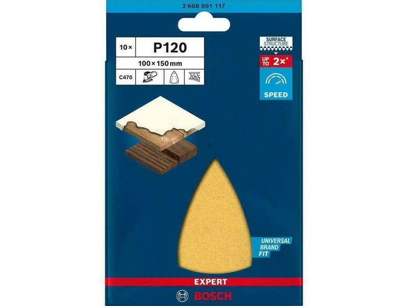 Bosch Expert C470 triangular sanding discs