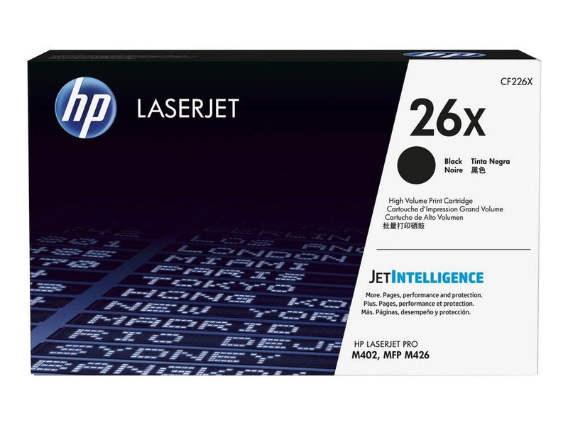 HP 26X / CF226X High Capacity Black Toner