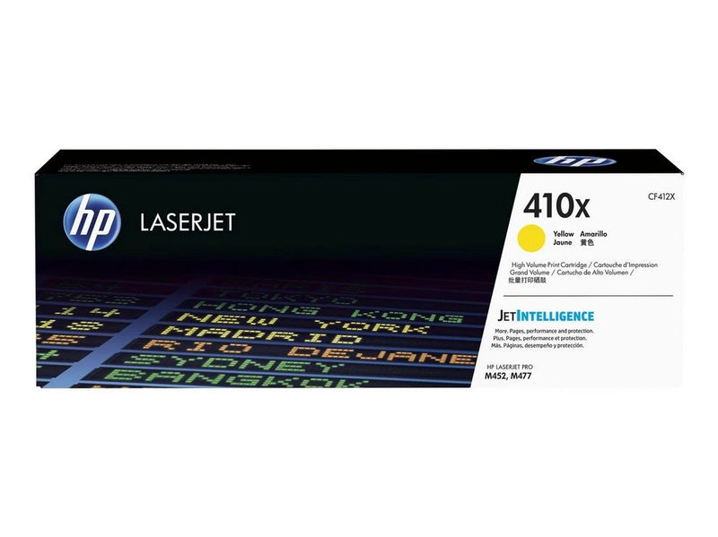 HP 410X / CF412X High Capacity Yellow Toner