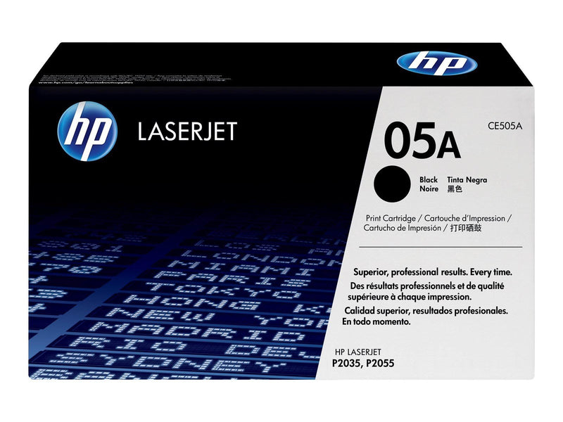 HP 05A / CE505A Black Toner - Tonerpatrone Schwarz