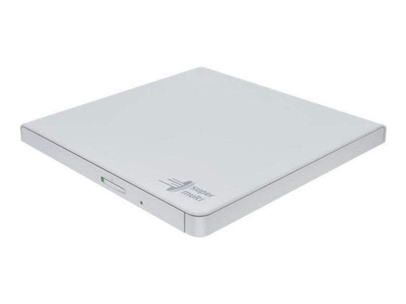 Hitachi - LG GP57EW40 Slim Portable DVD-Writer - DVD-RW (Brenner) - USB 2.0 - Weiß