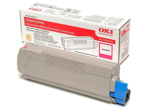 OKI Original Toner magenta 5.000 Seiten (43324422)