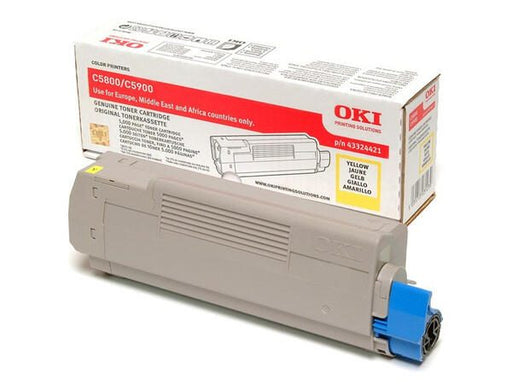 OKI Original Toner gelb 5.000 Seiten (43324421)