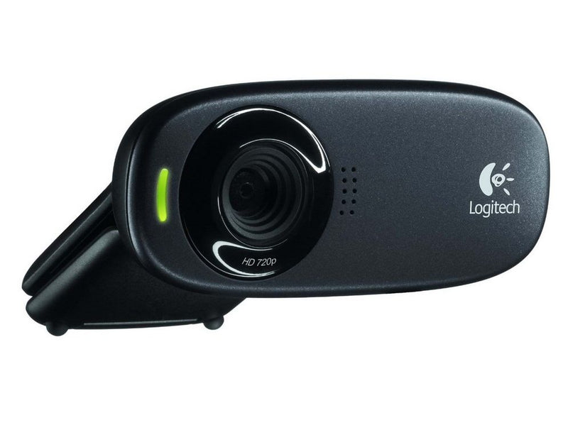 Logitech C310 HD Webcam Refresh - Black