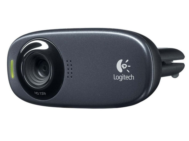 Logitech C310 HD Webcam Refresh - Black