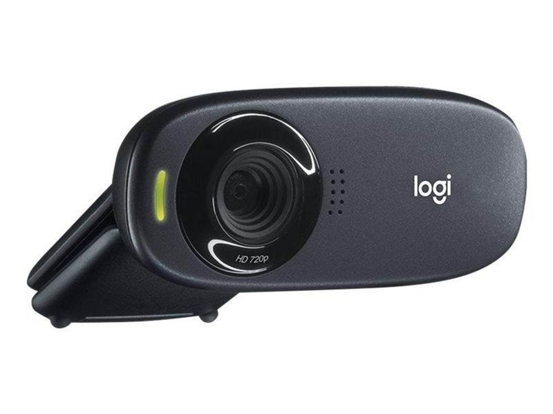 Logitech C310 HD Webcam Refresh - Black