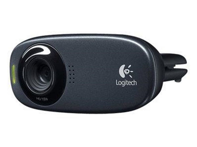 Logitech C310 HD Webcam Refresh - Black