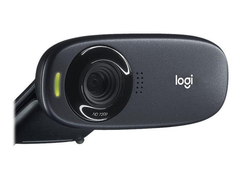 Logitech C310 HD Webcam Refresh - Black