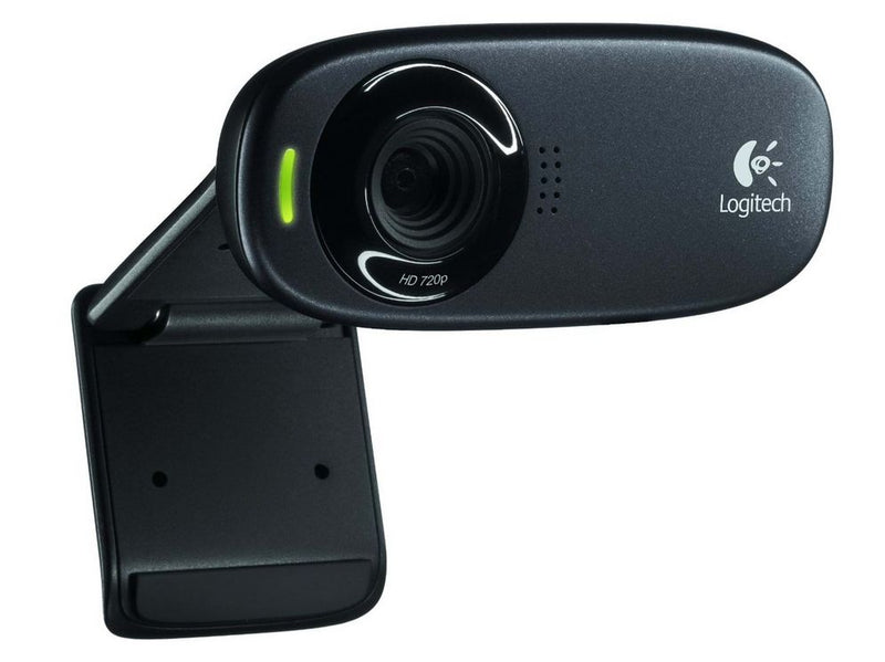 Logitech C310 HD Webcam Refresh - Black